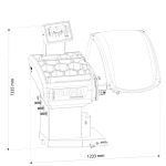 Cemb ER63 Wheel Balancer