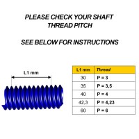 How To Measure Wheel Balancer Shaft Thread Pitch