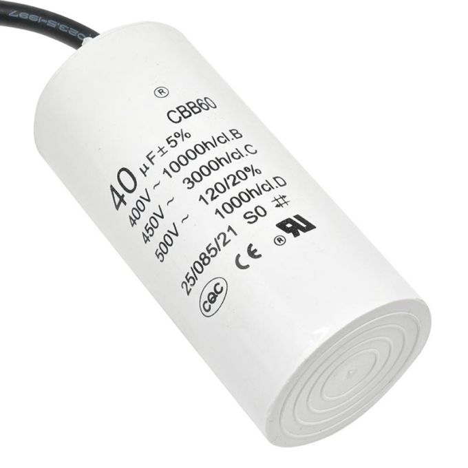 Motor Run Capacitor, 40uf