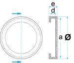 Rotary 2 Post Lift Rubber Pad