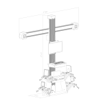 CEMB DWA2500 Wheel Alignment Dimensions
