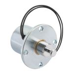 Electromagnetic locking solenoid