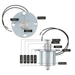 Electromagnetic locking solenoid